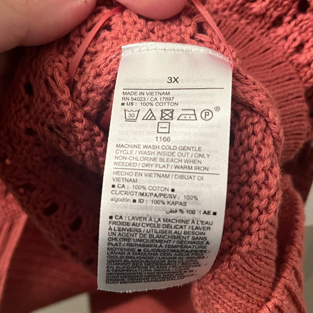 NWT 3X Old Navy Women's Coral Knit Tank Top - Picture 7 of 8
